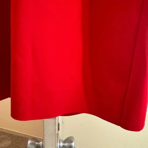 Jason Wu Ruby Red Ruffle Sleeveless NWT Dress Size Medium - Picture 10 of 10